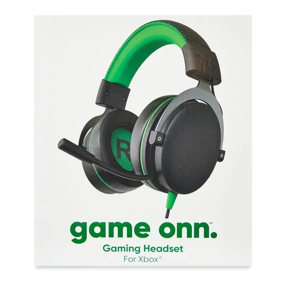 Onn Cheap Xbox Mic Onn Xbox Wired Video Game Headset With